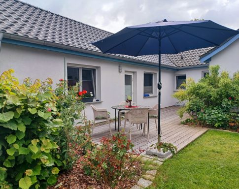 FeWo Rothirsch Terrasse